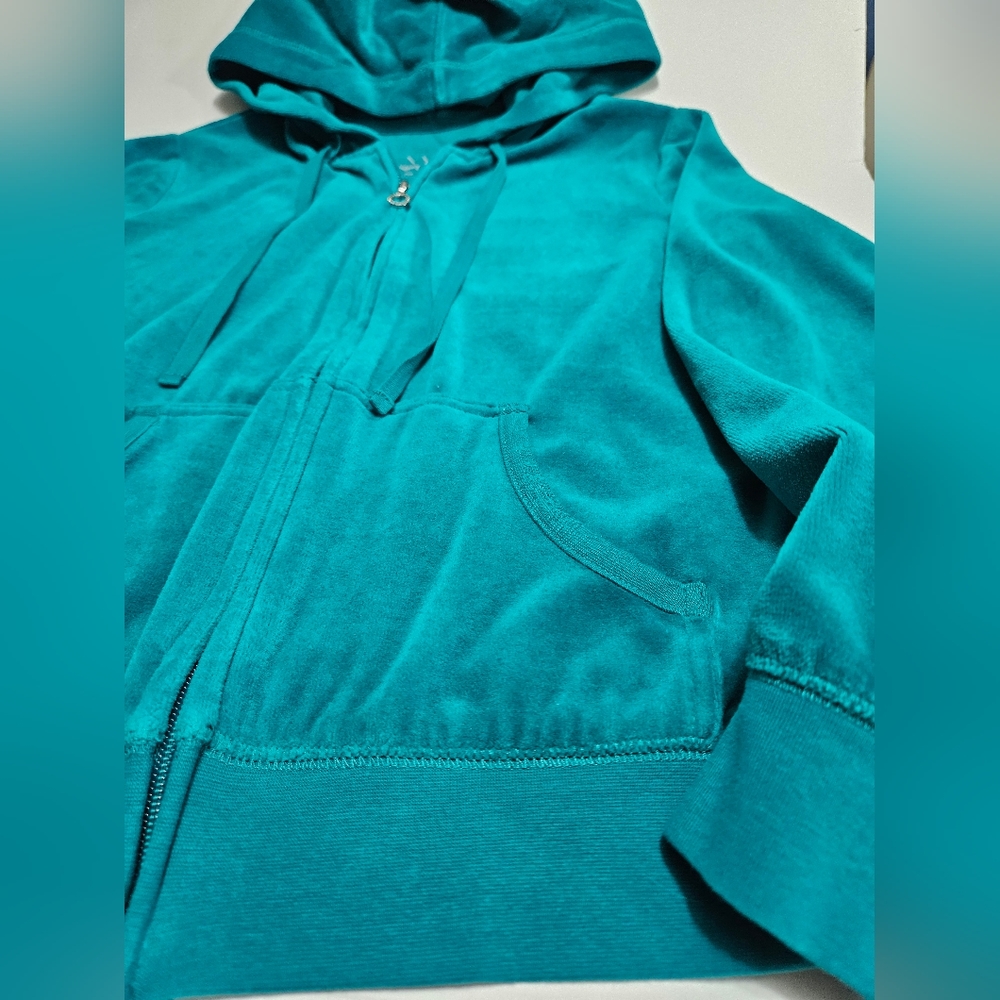 New York & Company Women's Hooded Full Zip Jacket Size M #W-373 - Picture 10 of 10